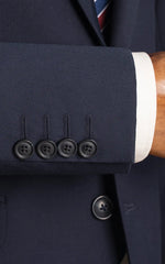 3 PIECE SUIT CONTRASTED  NAVY