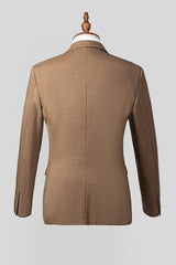 2 PIECE SUIT SLIM FIT KHAKI