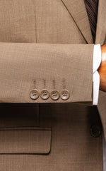 2 PIECE SUIT SLIM FIT KHAKI