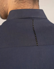 NAVY BLUE COTTON KAMEEZ SHALWAR