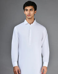 WHITE KAMEEZ SHALWAR