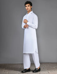 WHITE KAMEEZ SHALWAR