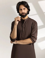 BROWN KAMEEZ SHALWAR